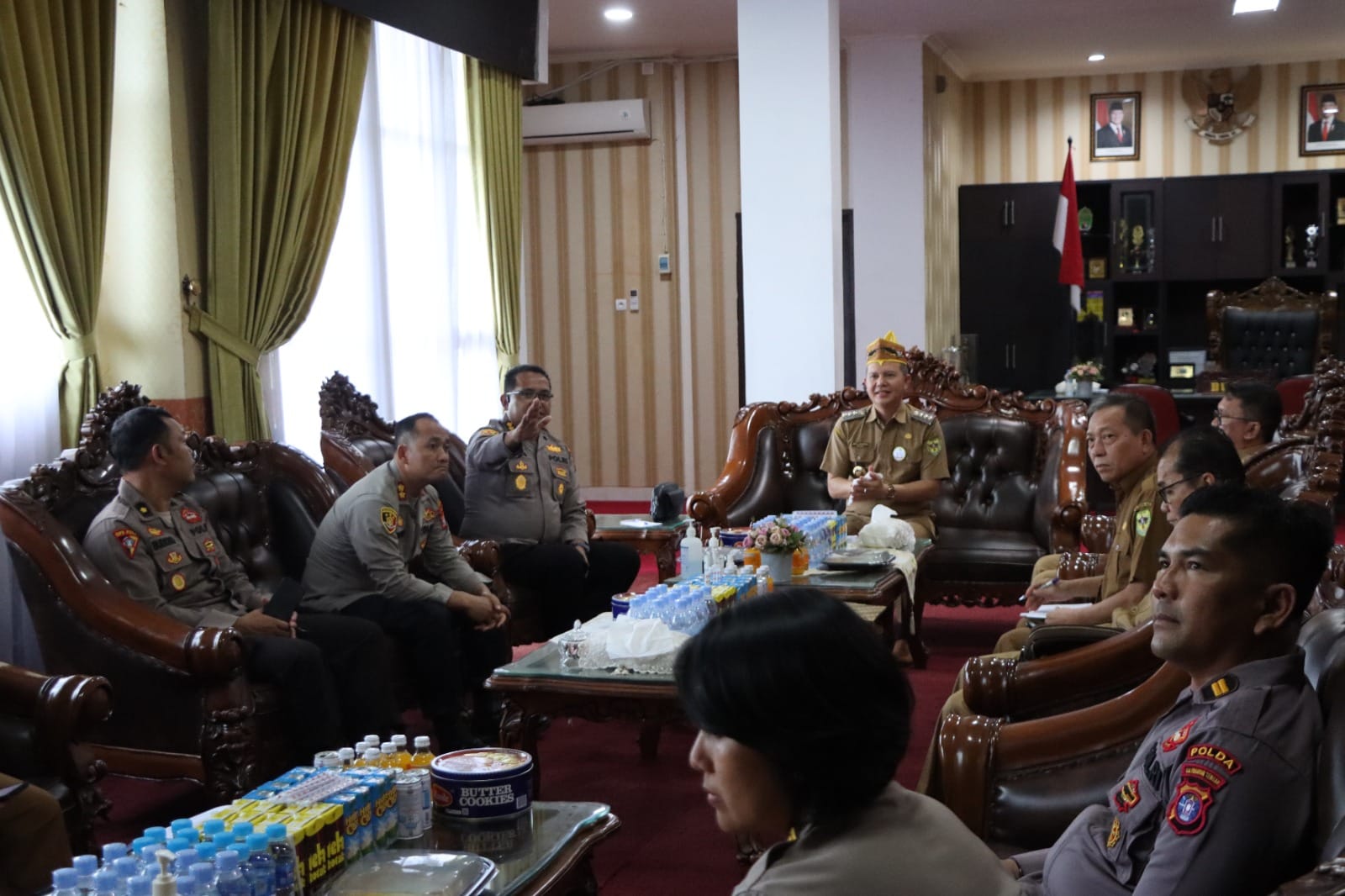 Polri dan Pemda Gunung Mas Percepat Program Makan Bergizi Gratis dengan Persiapan Dapur MBG