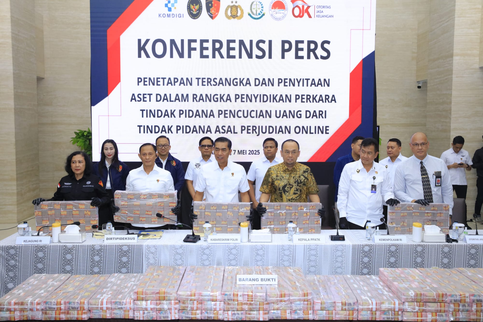 Bongkar Kasus Judi Online Rp530 Miliar, Polri Jerat Dua Tersangka dengan UU TPPU