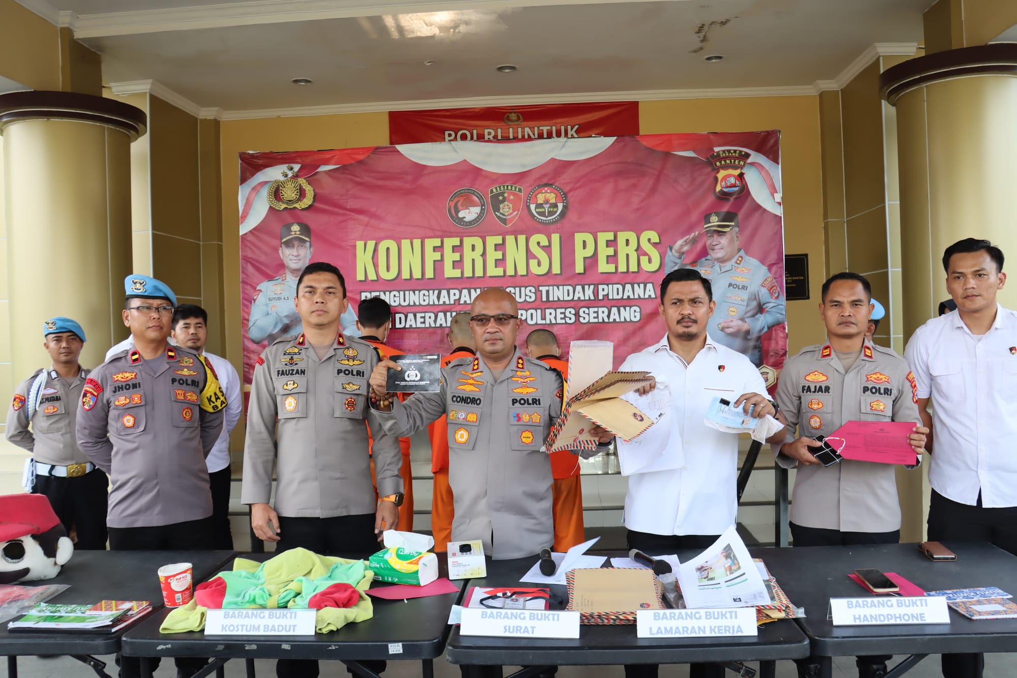 Polres Serang Tangkap 66 Preman Selama Sepekan Operasi Pekat Premanisme