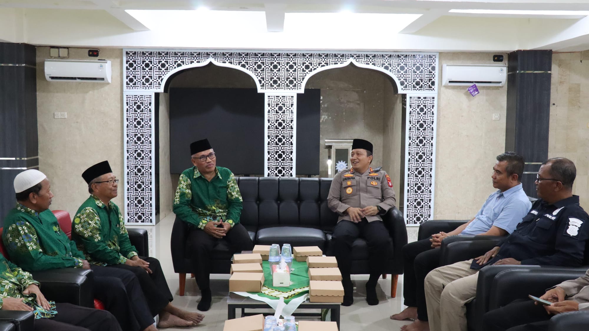 Jalin Kedekatan, Kapolres Barsel Silaturahmi ke PD Muhammadiyah