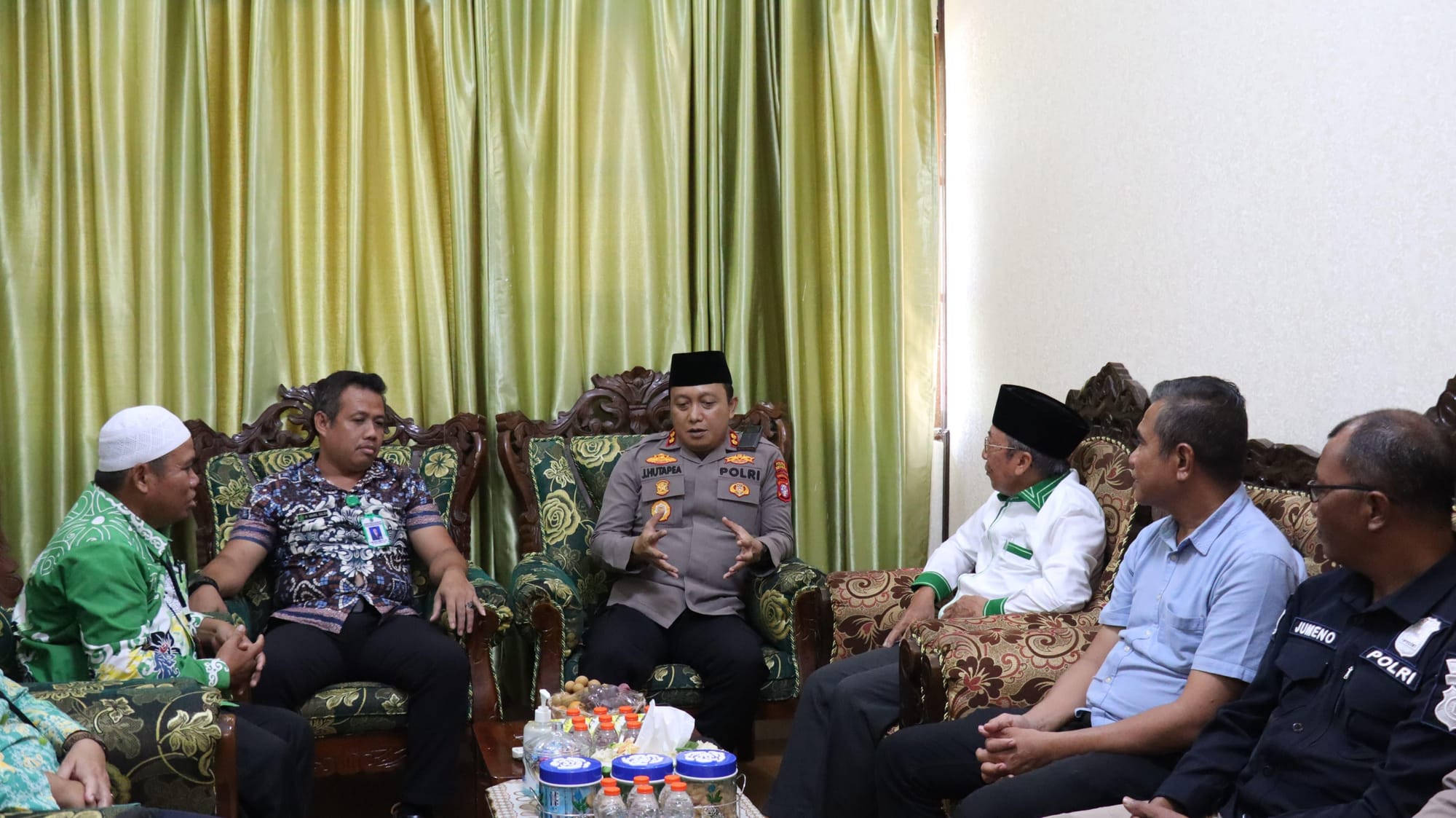 Kapolres Barsel Sambangi PC NU dan Kakan Kemenag, Bahas Sinergi Keamanan dan Toleransi