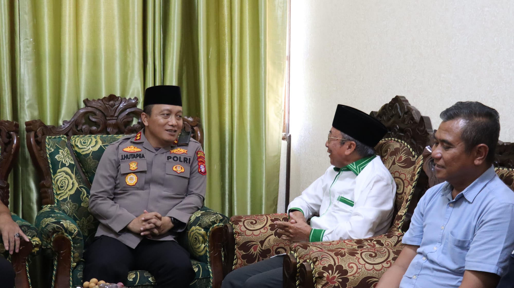 Perkuat Kamtibmas, Kapolres Barsel Silaturahmi dengan PC NU dan Kemenag