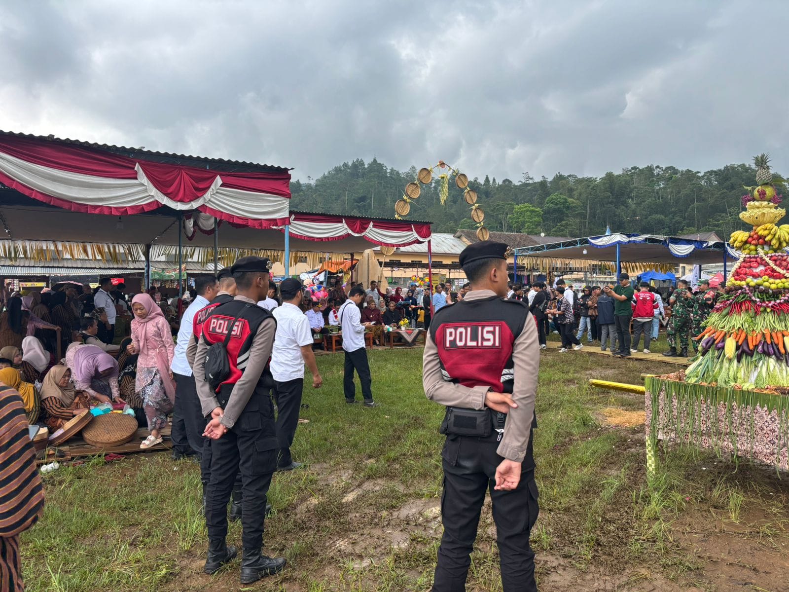 Sinergi Pengamanan, Polres Banjarnegara dan Instansi Terkait Amankan Kunjungan Wamendes