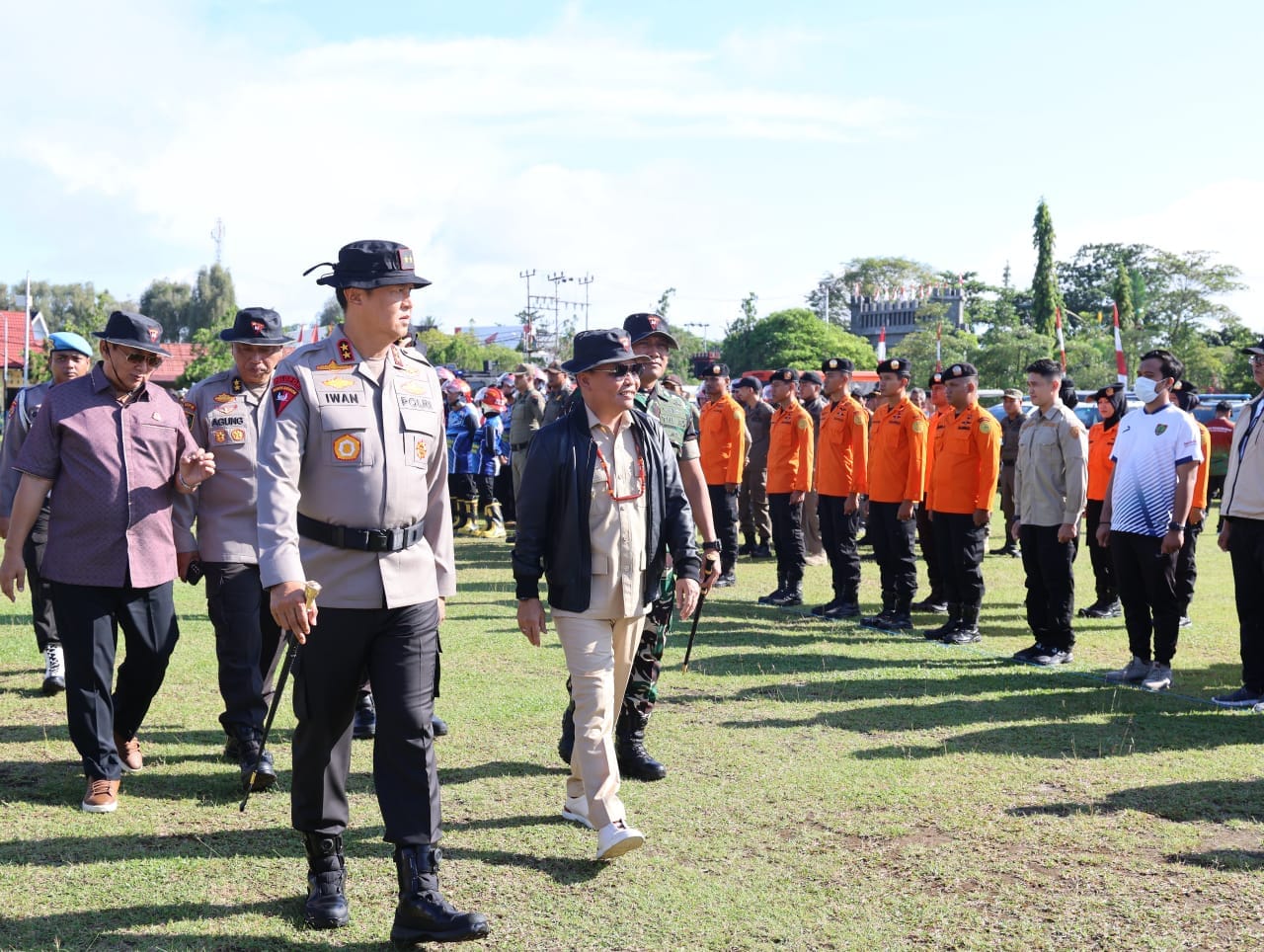 Hadapi Ancaman Karhutla, Polda Kalteng Perkuat Sinergi Lewat Apel Gabungan