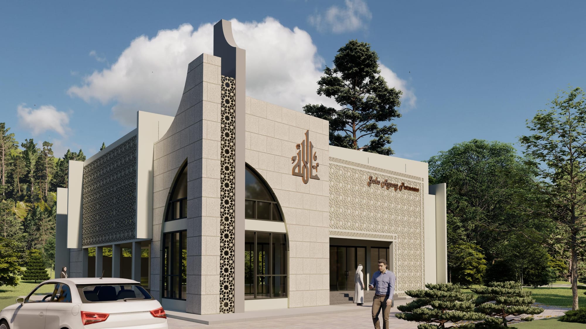 Pesantren SIBS Garut Kini Miliki Masjid Baru, Hasil Wakaf Tokoh Dermawan