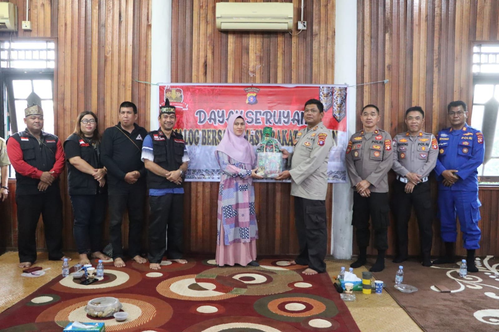 Tiga Sanggar Seni Seruyan Apresiasi Polres atas Bantuan Kostum Tari dan Dukungan Budaya Lokal