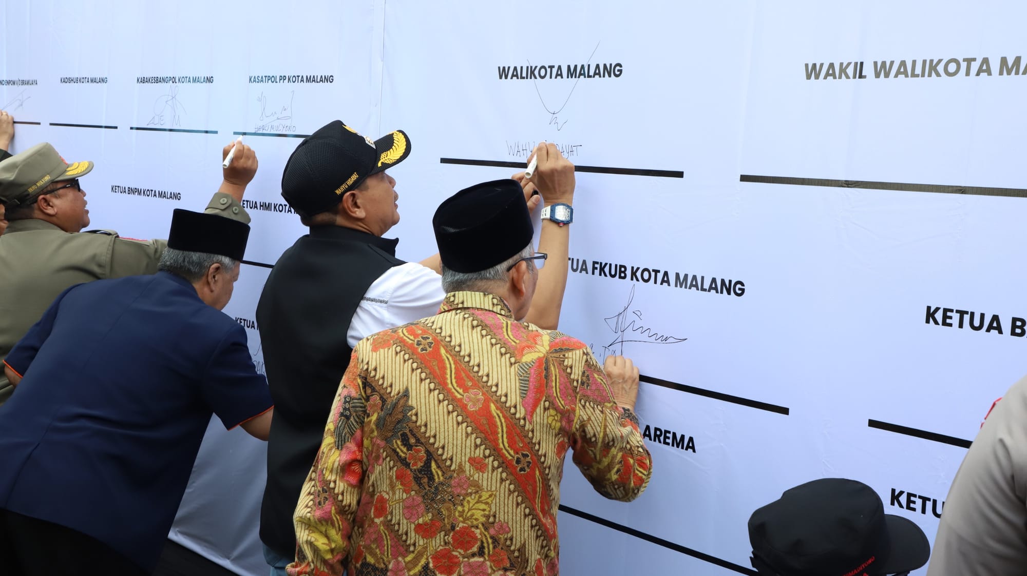 Komitmen Bersama Forkopimda Plus Malang, Jaga Stabilitas dan Lawan Premanisme