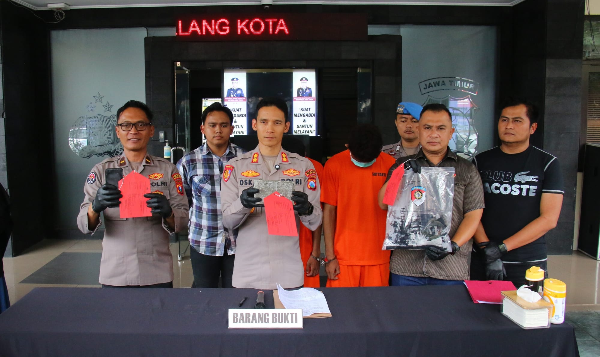 Polisi Malang Ungkap Kekerasan Jalanan, Lemparan Batu Lukai Pengendara