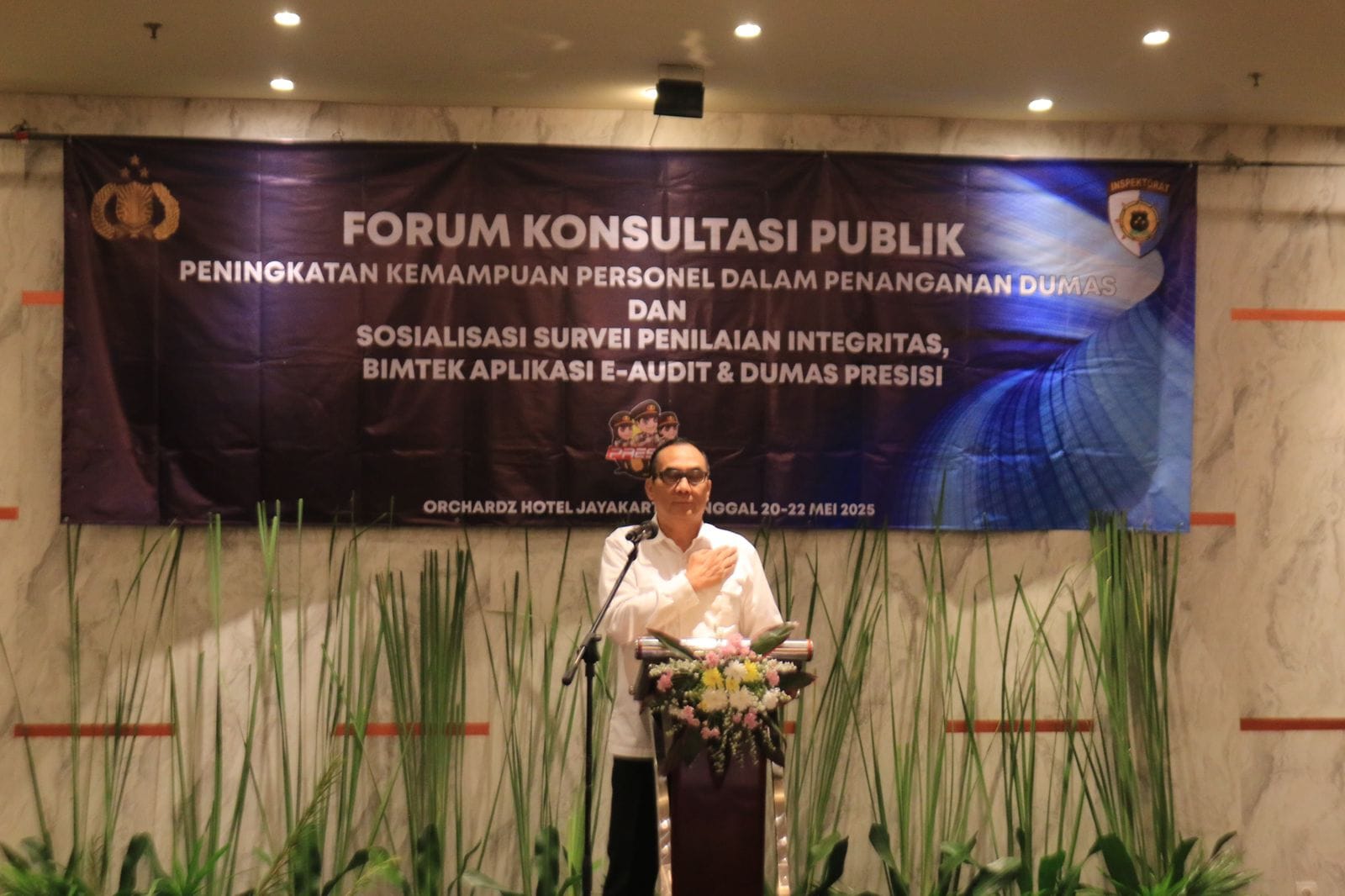 Hari Kedua FKP: Polri Tegaskan Komitmen Tingkatkan Integritas Lewat Survei SPI
