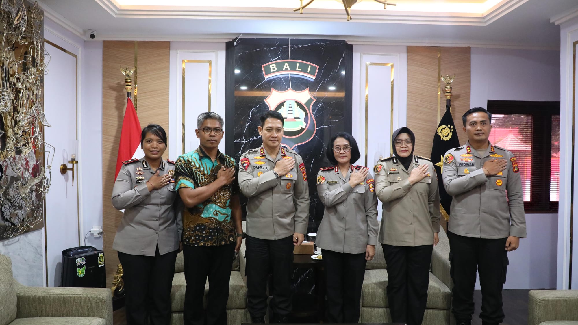 Kapolda Bali dan Dirtipid PPA Bareskrim Polri Bahas Sinergi Penegakan Hukum Kasus PPA dan PPO