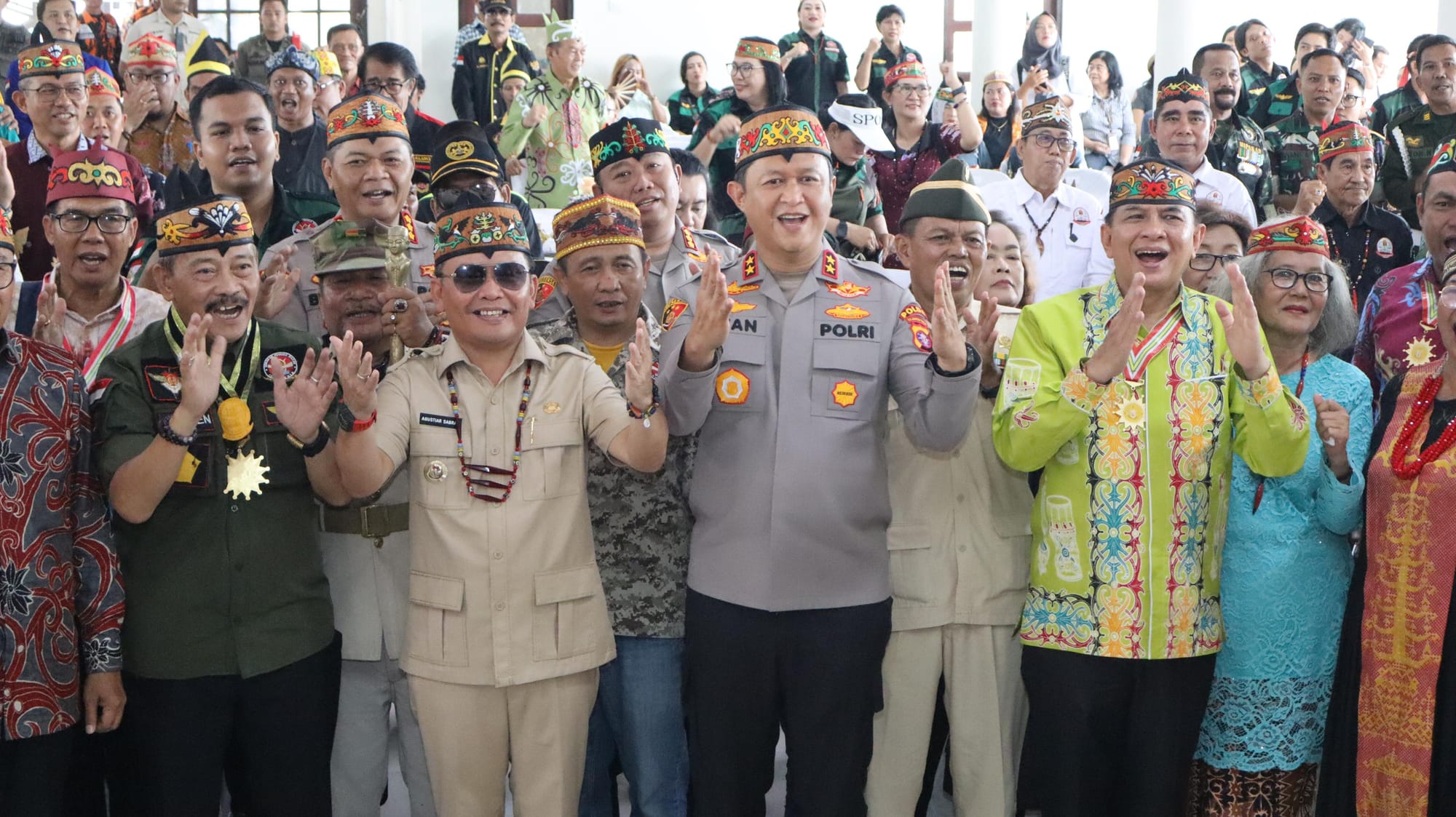Kapolda Kalteng Hadiri HUT ke-15 Gerdayak Indonesia, Tekankan Pentingnya Sinergi dan Kolaborasi
