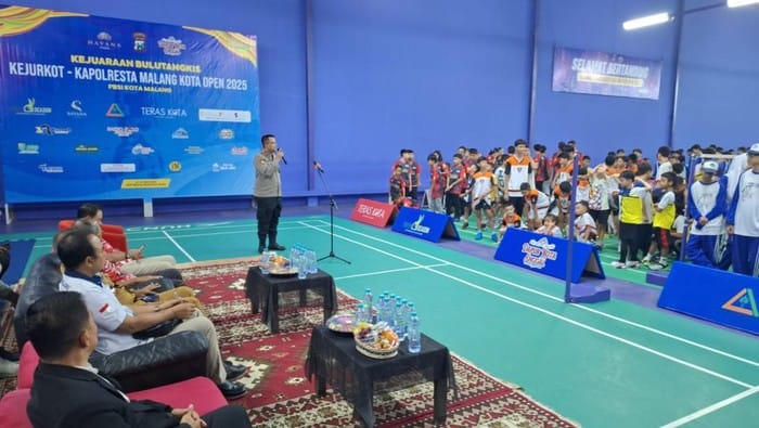 400 Atlet Muda Berlaga di Turnamen Kapolresta Malang Kota Open 2025