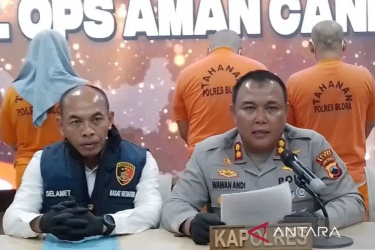 Polres Blora Bekuk Tiga Oknum Wartawan Terkait Kasus Pemerasan