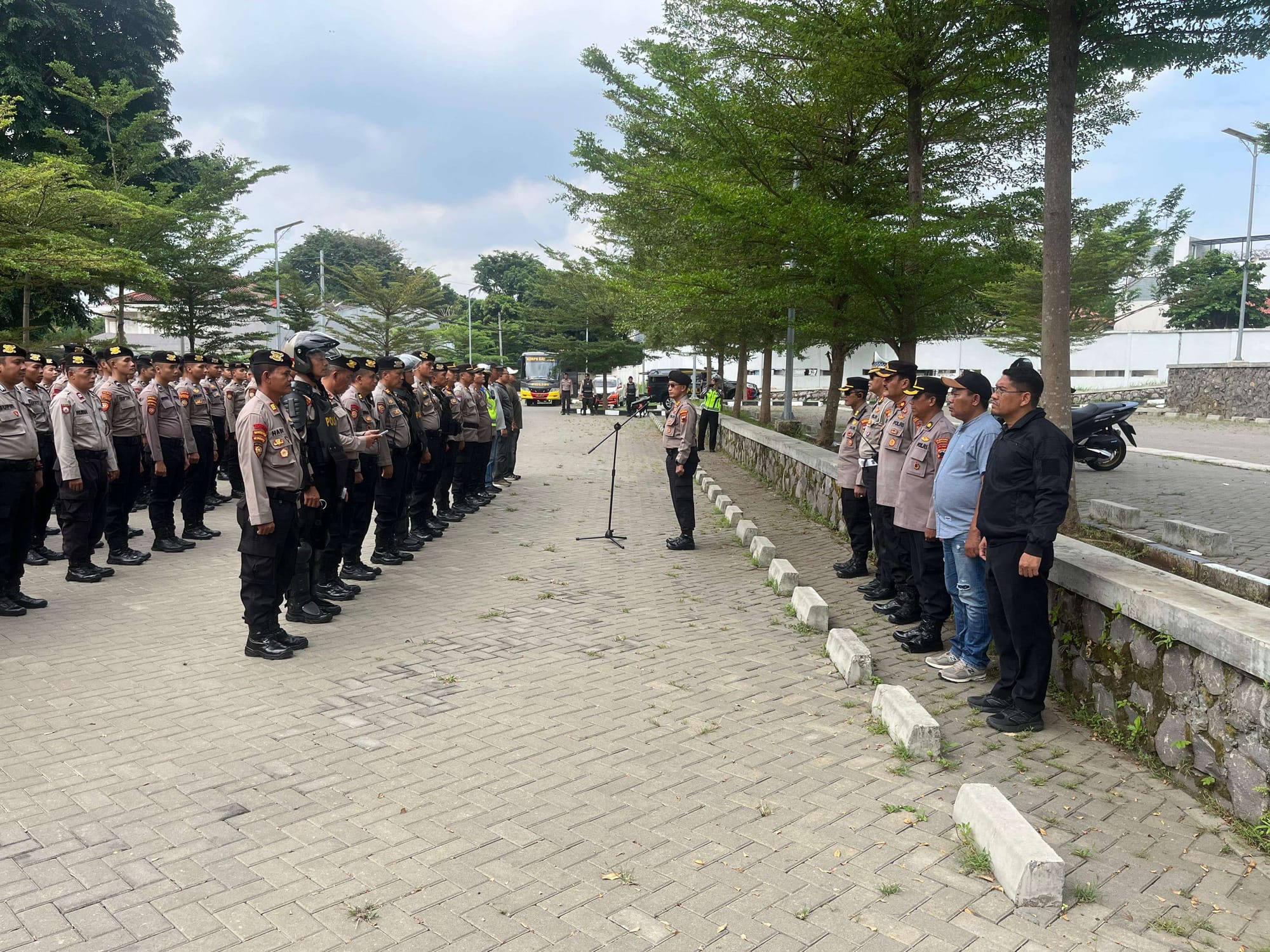 Amankan Pertandingan PSIS, Polrestabes Semarang Turunkan Seribu Anggota