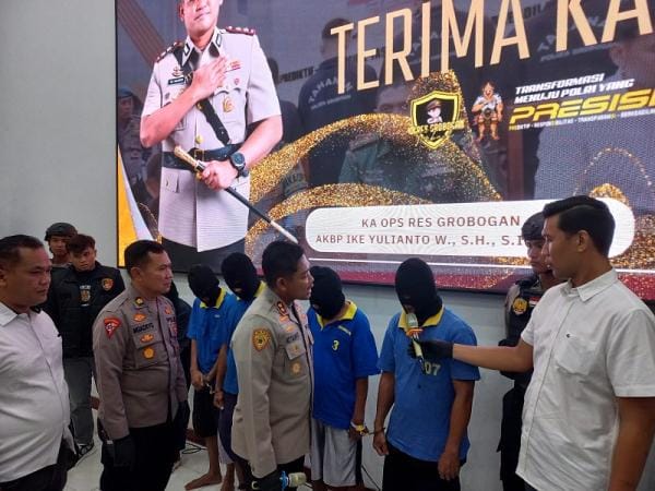 Komplotan Pencuri Mesin Traktor Antar-Kota Ditangkap, Barang Dijual ke Jatim