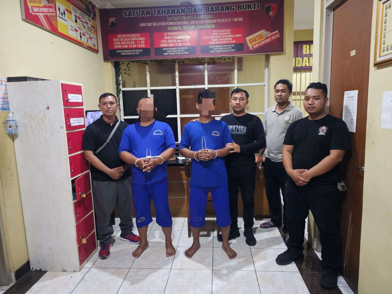 Polresta Banyumas Tangkap Anggota Ormas Terduga Pemerasan