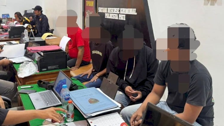 Empat Pemalak Diciduk Satreskrim Polresta Pati di RSUD Soewondo
