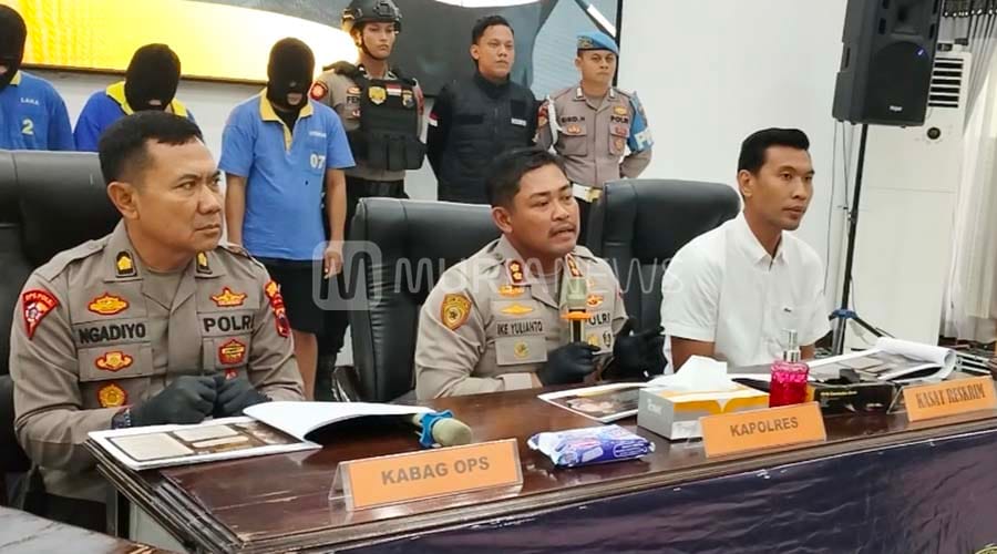 Diduga Lakukan Pungli 30 Tukang Parkir Liar Diamankan Polres Grobogan