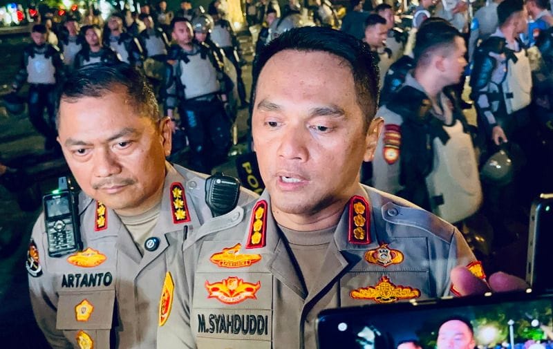 Polisi Tangkap Sejumlah Buruh Diduga Provokator Setelah Ricuh di Semarang
