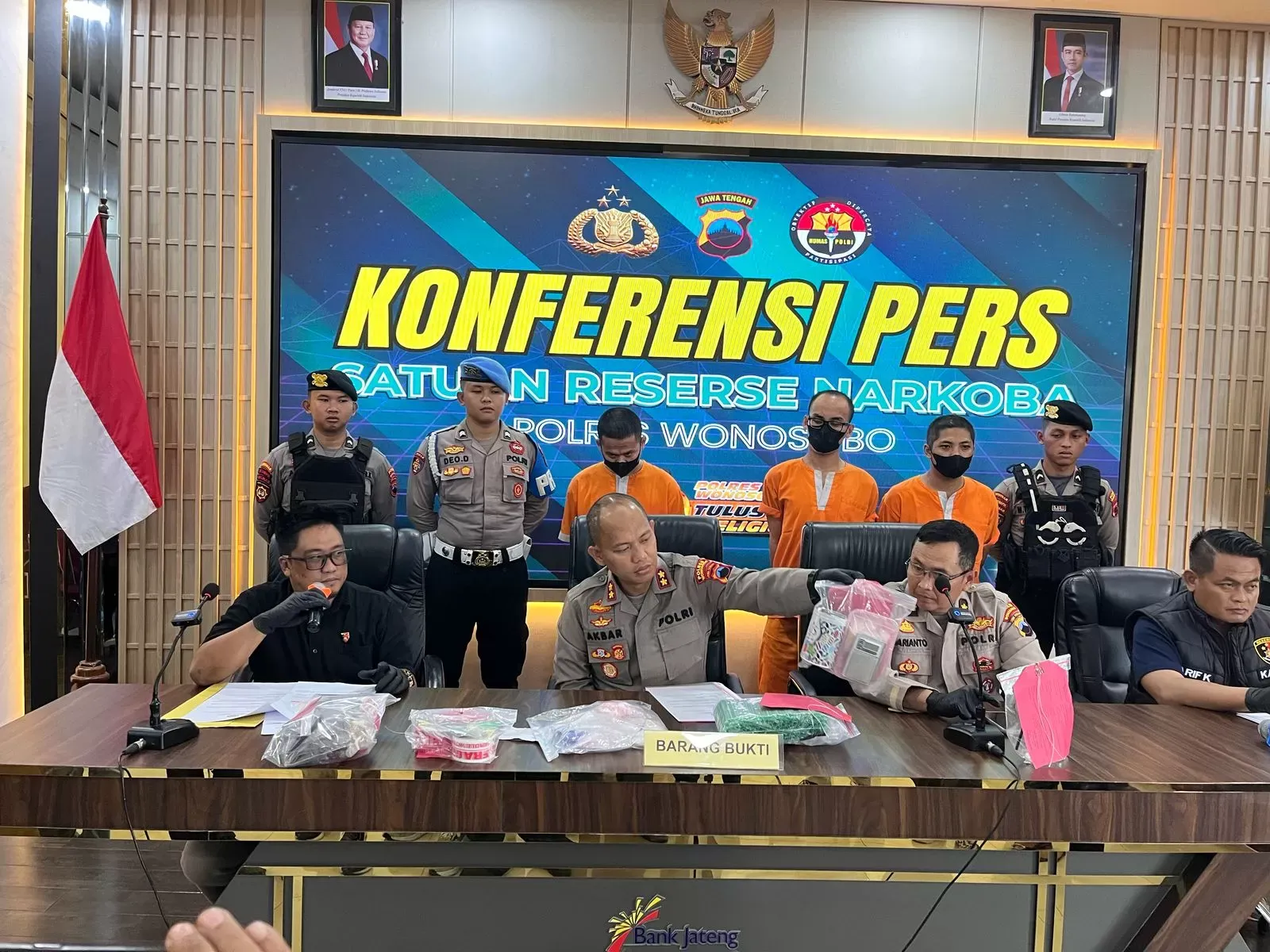 Jaringan Narkoba Antar Kabupaten Dibongkar Polisi, Beredar di Temanggung dan Wonosobo