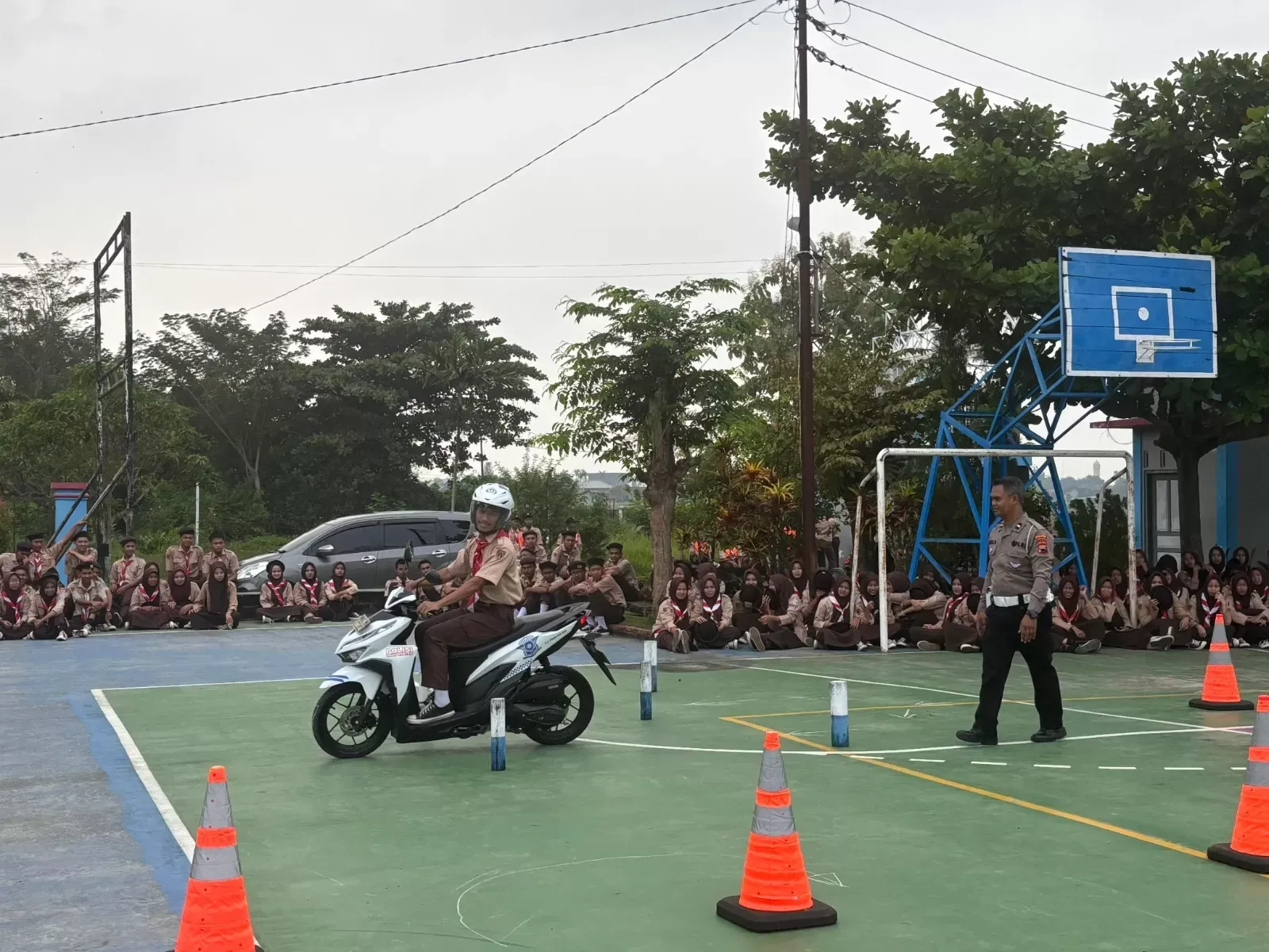 Satlantas Sukoharjo Fokus Edukasi Lalu Lintas pada Pelajar Cegah Kecelakaan Usia Produktif