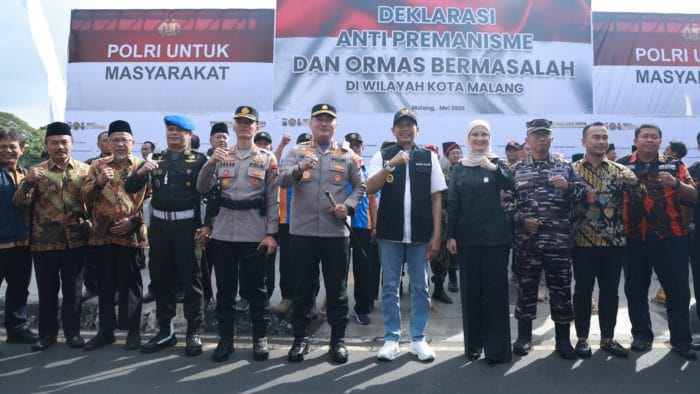 Kota Malang Bersatu Perangi Premanisme, Keamanan Warga Jadi Fokus Utama