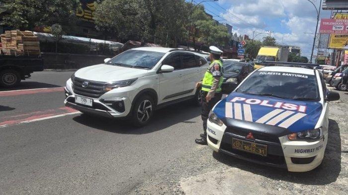 Satlantas Polresta Banyumas Intensifkan Patroli Siang di Purwokerto, Ini Titik-Titik Prioritasnya