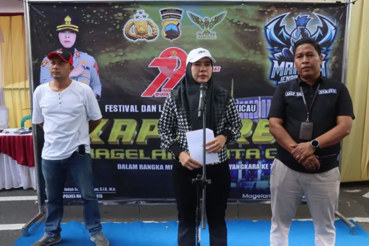 Meriahkan HUT ke-79 Bhayangkara, Kapolres Magelang Kota Buka Lomba Kicau Burung
