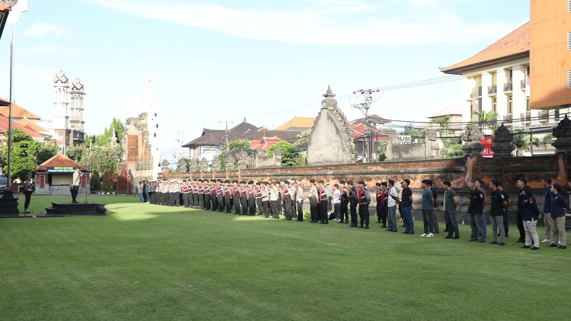 Polda Bali Kerahkan 165 Personel untuk Amankan Bulan Bung Karno