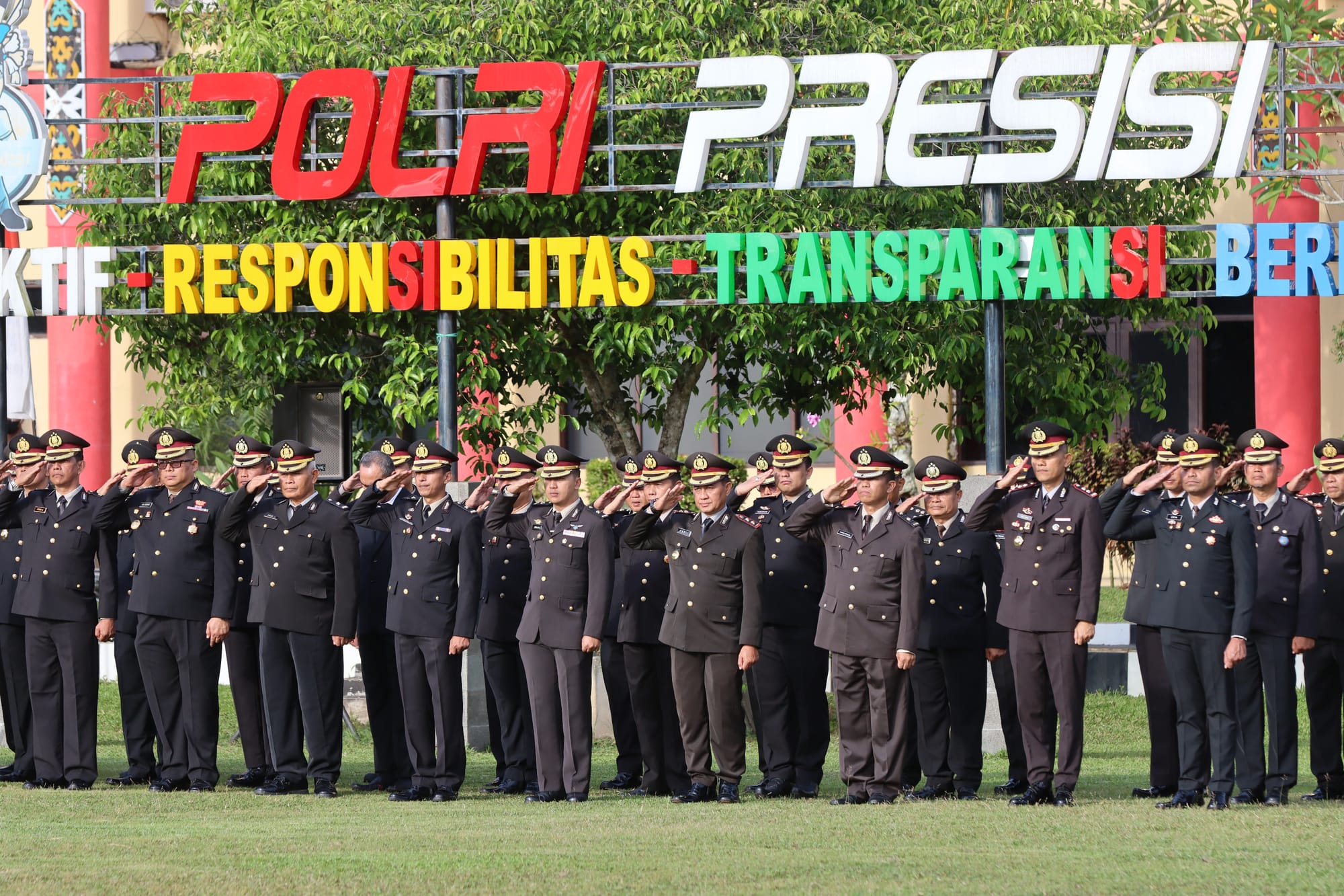 Peringati Hari Lahir Pancasila, Polda Kalteng Teguhkan Komitmen Kebangsaan Lewat Upacara
