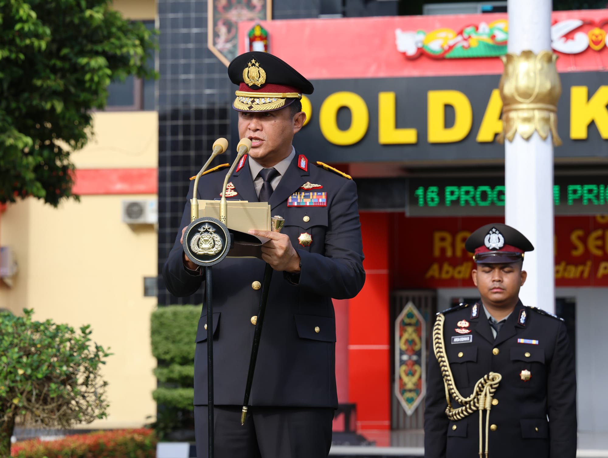 Polda Kalteng Gelar Upacara Bendera Peringati Hari Lahir Pancasila 1 Juni