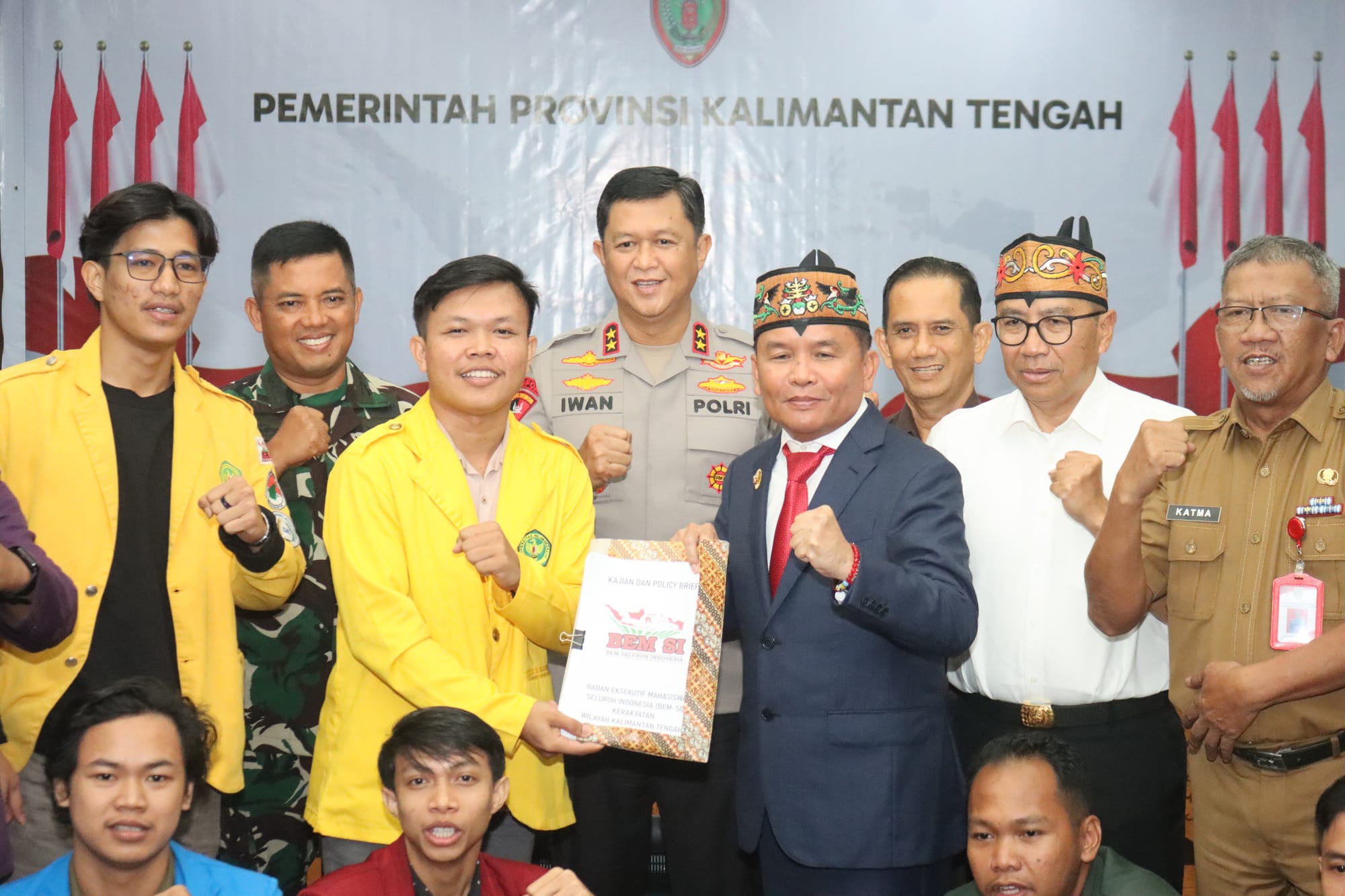 Sinergi Pemda dan Mahasiswa: Gubernur Kalteng Audiensi Bareng BEM Didampingi Kapolda