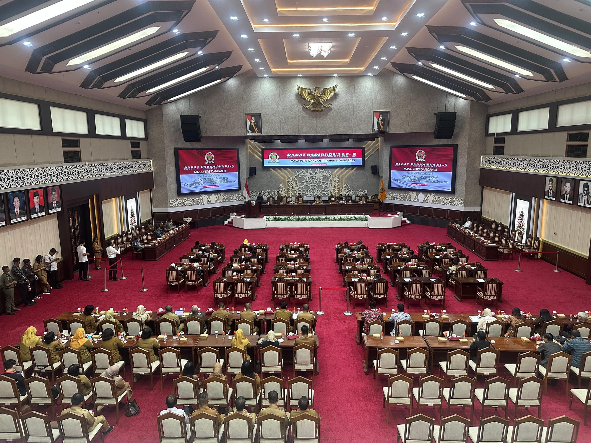 Perkuat Sinergi, Kapolda Kalteng Ikut Bahas Pengesahan Dua Raperda Strategis di DPRD