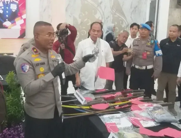 916 Preman Ditangkap Polda Jateng, 33 Terafiliasi Ormas
