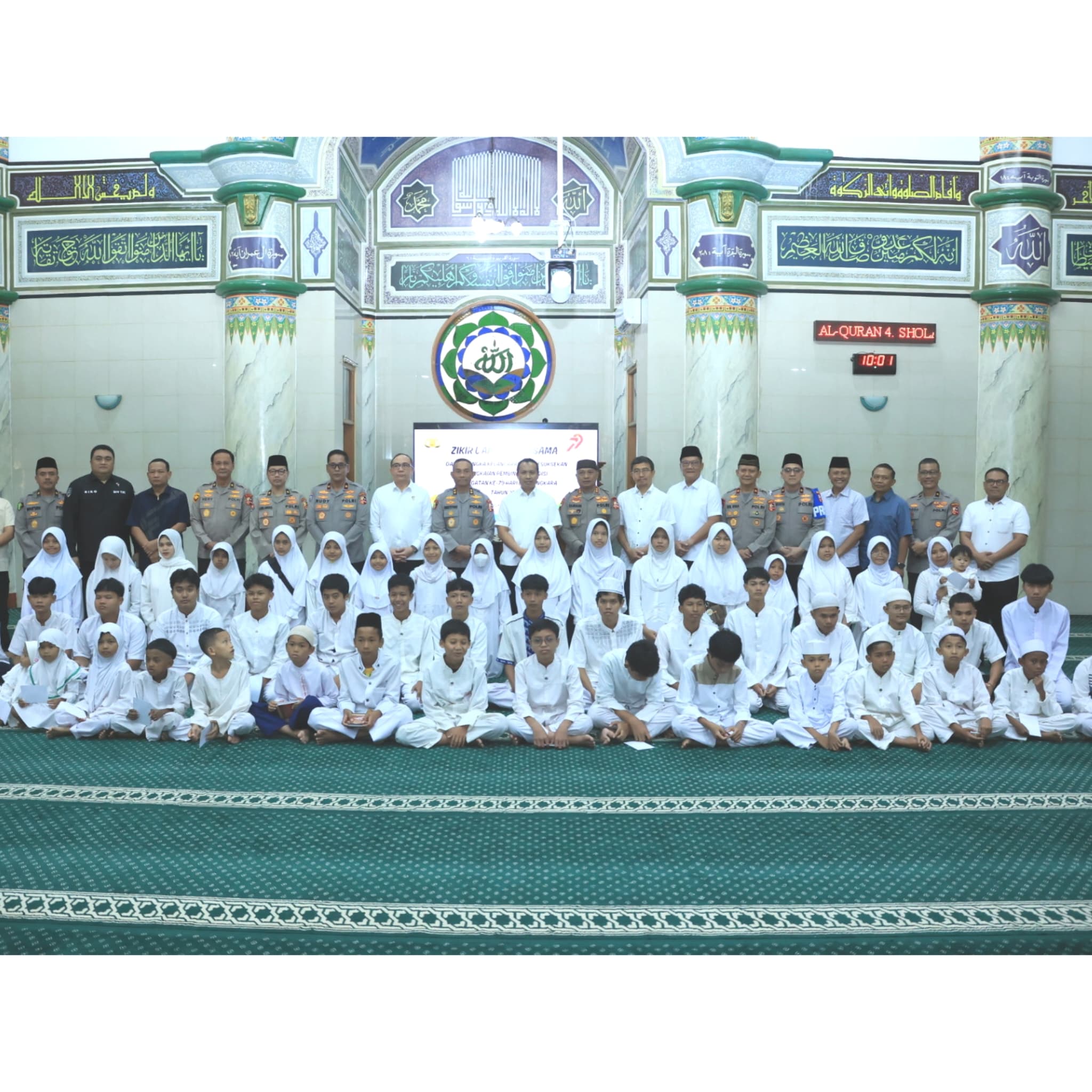 Zikir dan Doa Bersama Warnai Pembinaan Tradisi Menjelang Hari Bhayangkara ke-79 di Mabes Polri