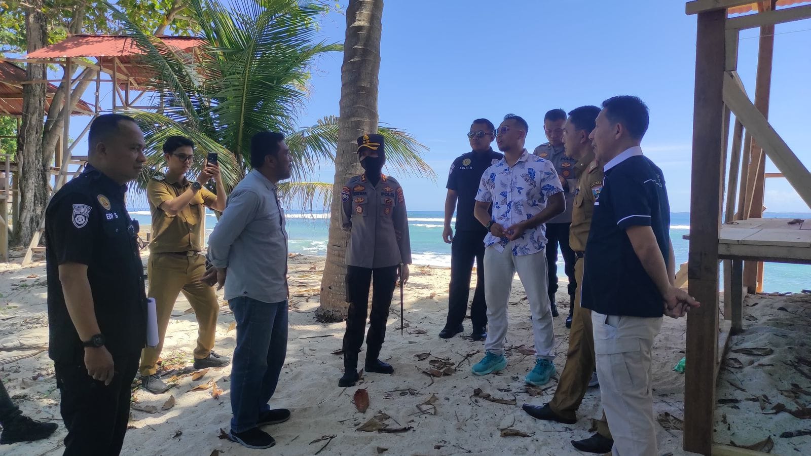Polda Lampung dan Mabes Polri Cek Kesiapan Keamanan Krui Pro WSL 2025