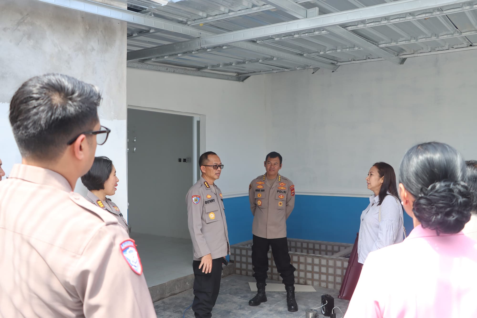 Karo Log Polda Bali Tinjau Gedung SPPG Polres Jembrana untuk Dukung Program Makan Bergizi Gratis
