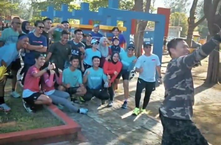 Joget Sehat Bersama Wakapolda, Warga Bengkulu Nikmati Minggu Penuh Keceriaan