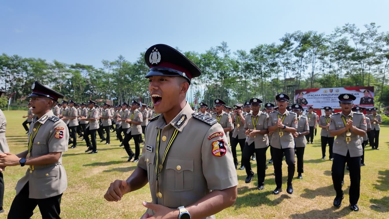 Lulus Pendidikan, 593 Bakomsus Polri Siap Dukung Ketahanan Pangan dan Kesehatan Nasional