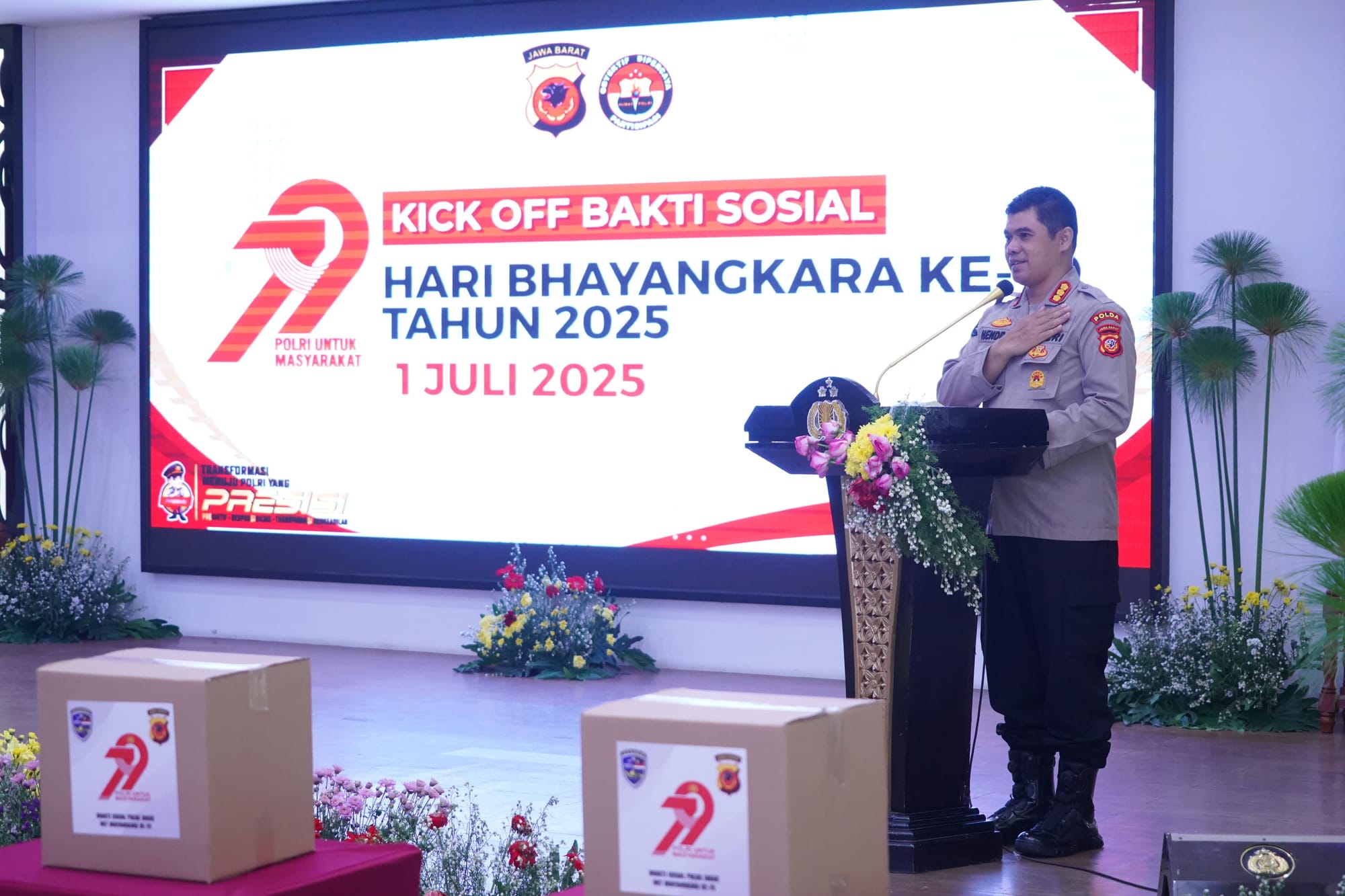 Sambut Hari Bhayangkara ke-79, Polda Jabar Gulirkan Lima Program Sosial untuk Masyarakat Rentan