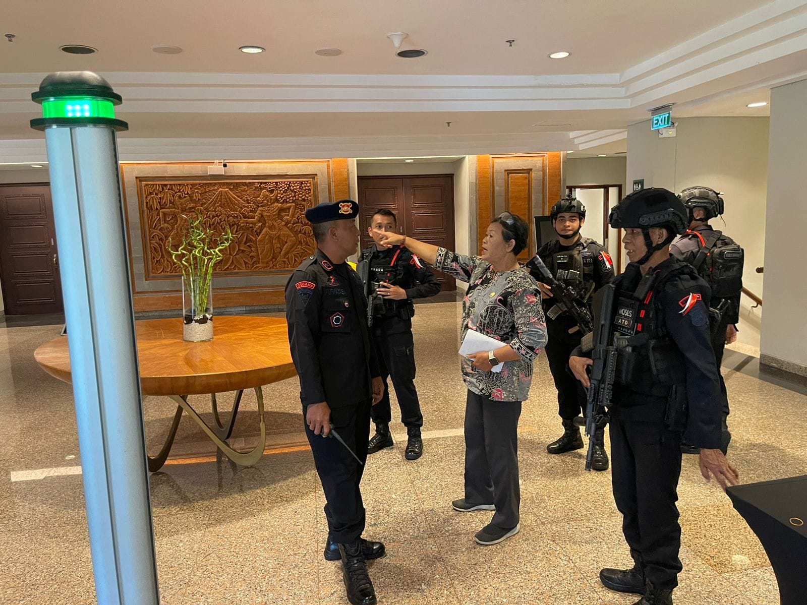 Satgas Operasi Perketat Pengamanan di Lokasi Konferensi Strategis