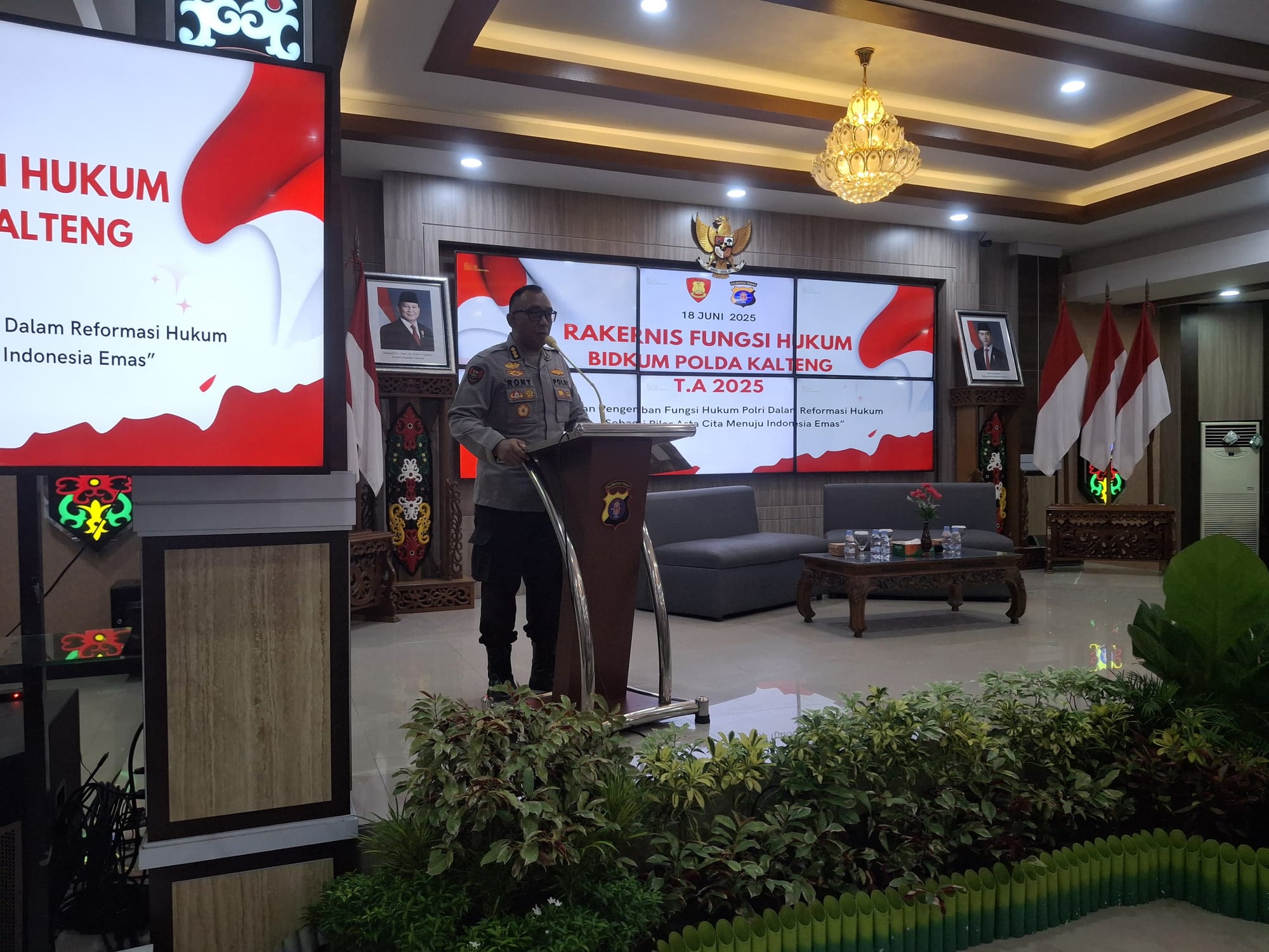 Rakernis Fungsi Hukum Polda Kalteng Sinergi Penguatan Personel Menuju Asta Cita