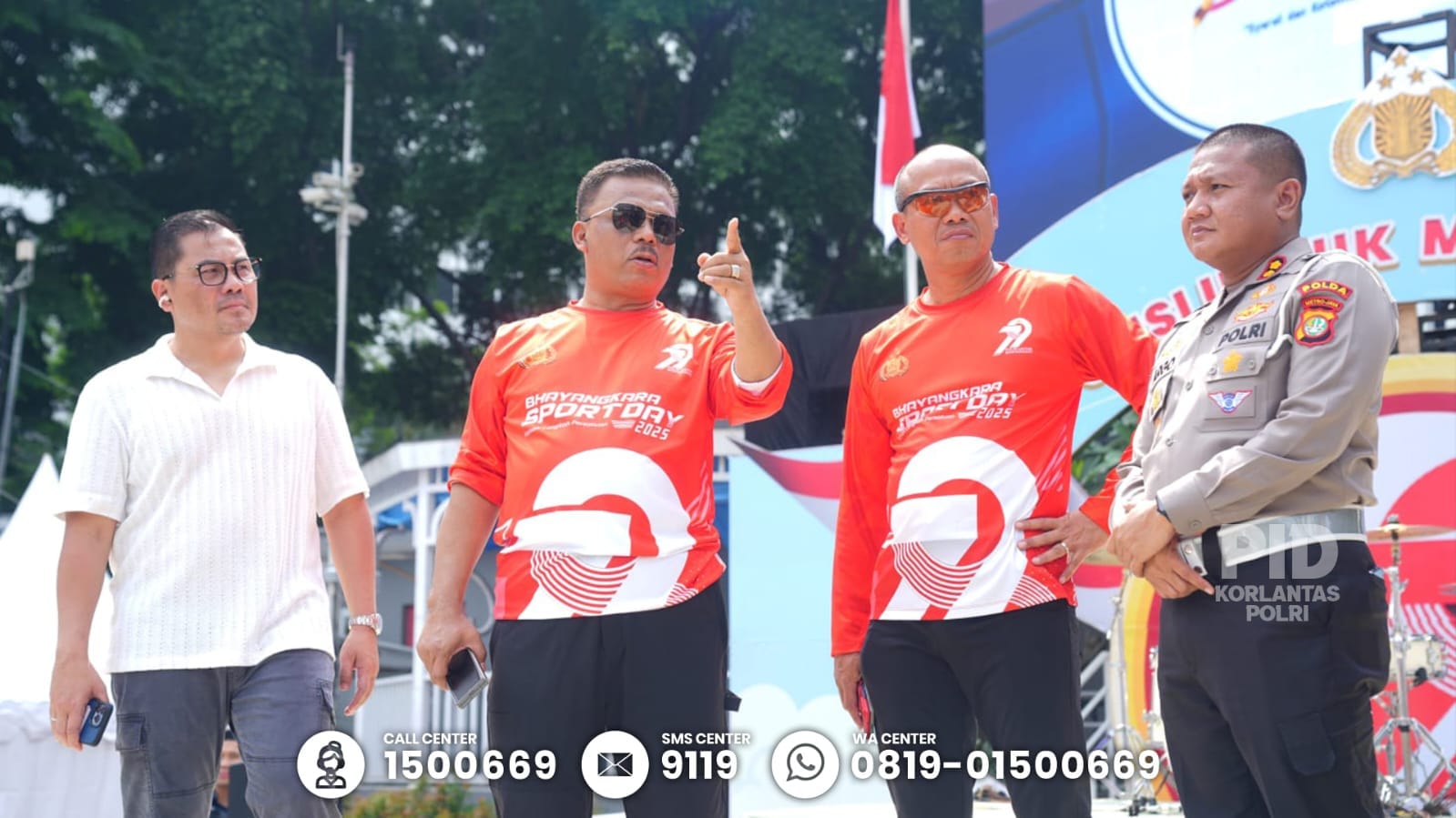 Jelang Hari Bhayangkara ke-79, Kakorlantas Polri Pantau Langsung Persiapan CFD