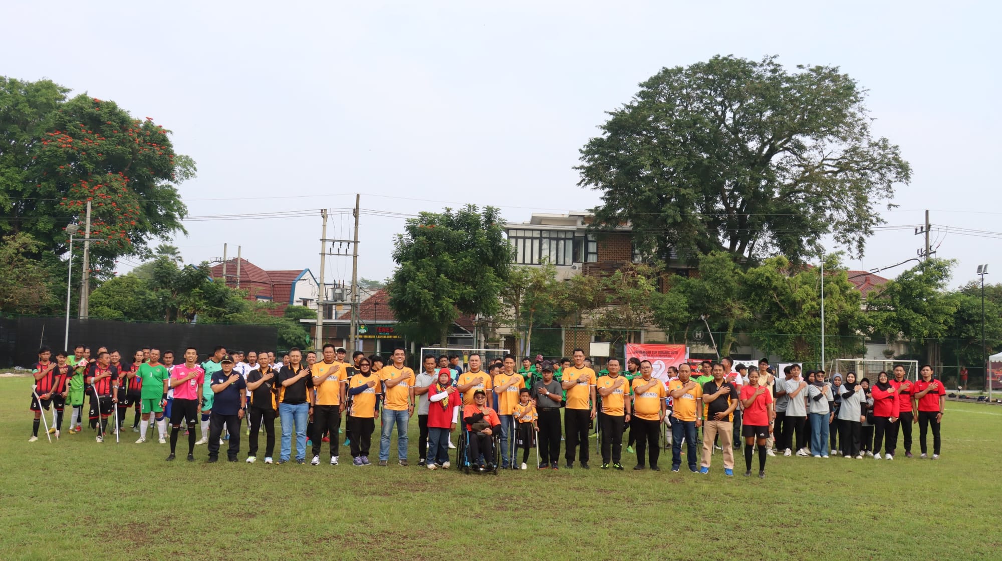 Meriahkan Hari Bhayangkara, Polresta Malang Kota Gelar Turnamen Khusus Difabel