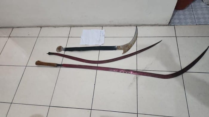6 Remaja Bersajam di Jalanan Cengkalsewu Pati Ditangkap Polisi