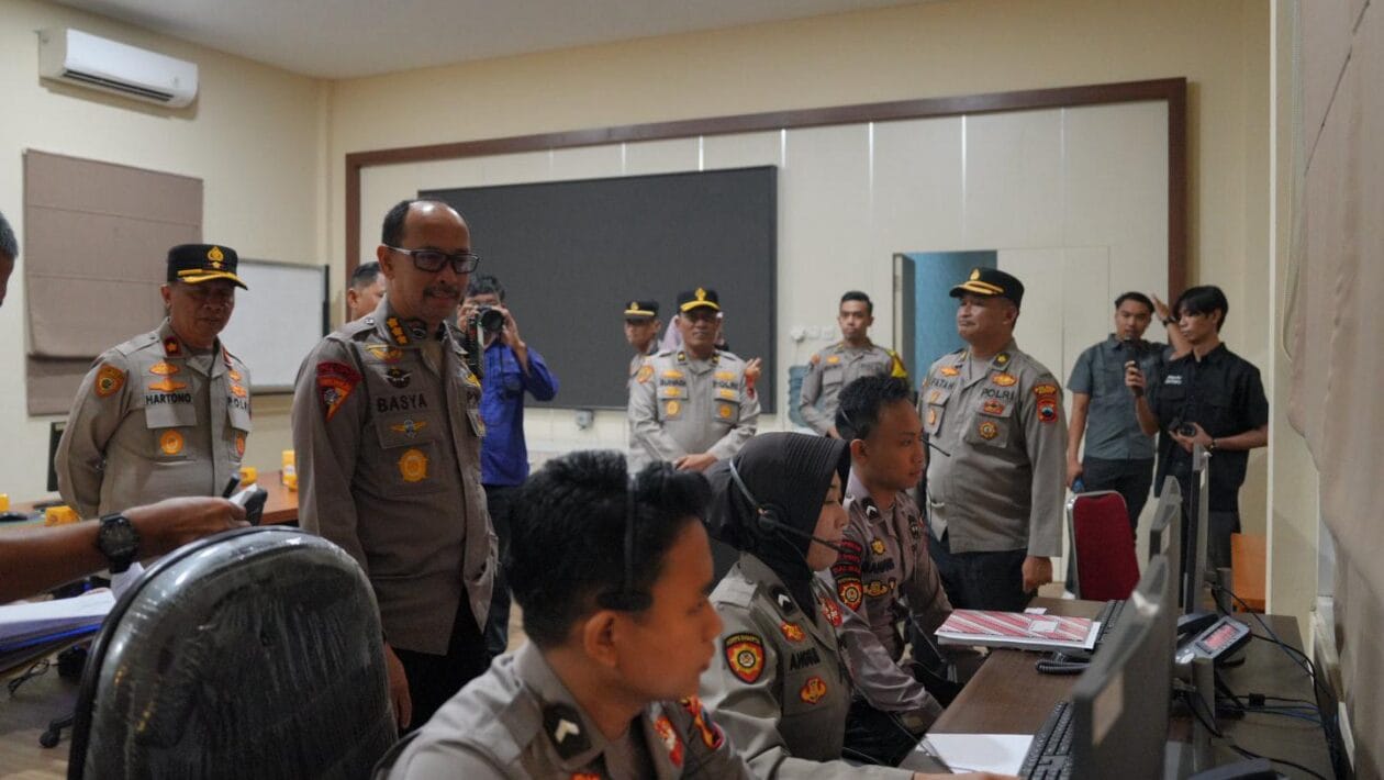 Asistensi Layanan Polisi 110 dan Samapta, Polda Jateng Tinjau Polres Batang