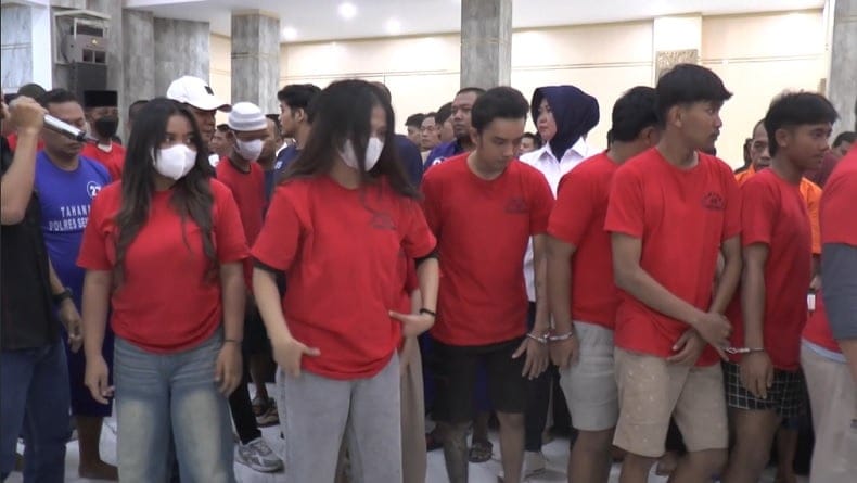 Polda Jateng Tangkap 916 Pelaku Kejahatan Jalanan, 28 di Antaranya Wanita