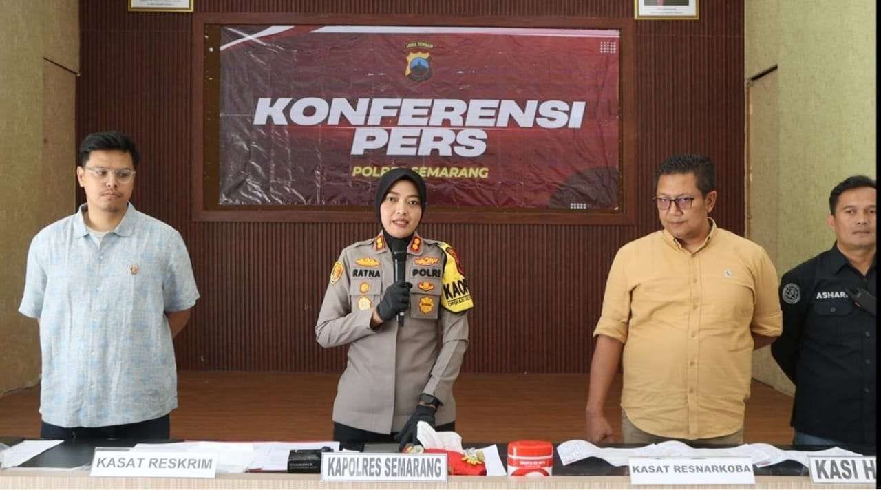 Empat Pengguna dan Pengedar Narkoba Diamankan Polres Semarang