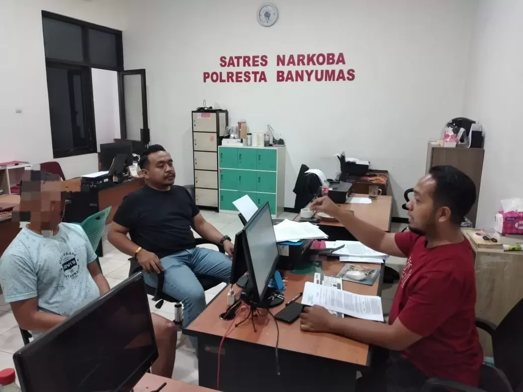 Polisi Bekuk Pemuda Purbalingga dengan Barang Bukti 143,59 Gram Sabu di Purwokerto