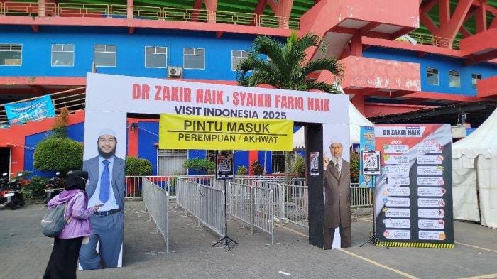 Pengamanan Ketat, Ratusan Personel Kawal Ceramah Zakir Naik di Stadion Gajayana